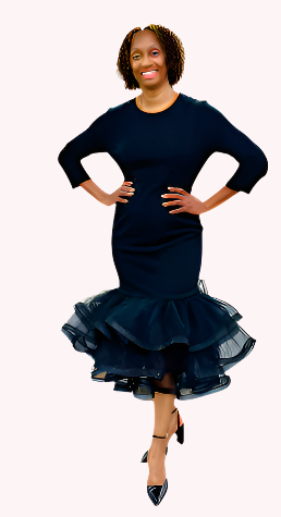 Three Quarter Sleeve Trumpet Dress