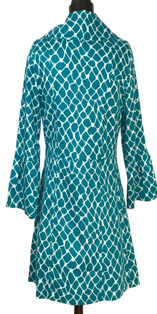 Teal and White Jacket