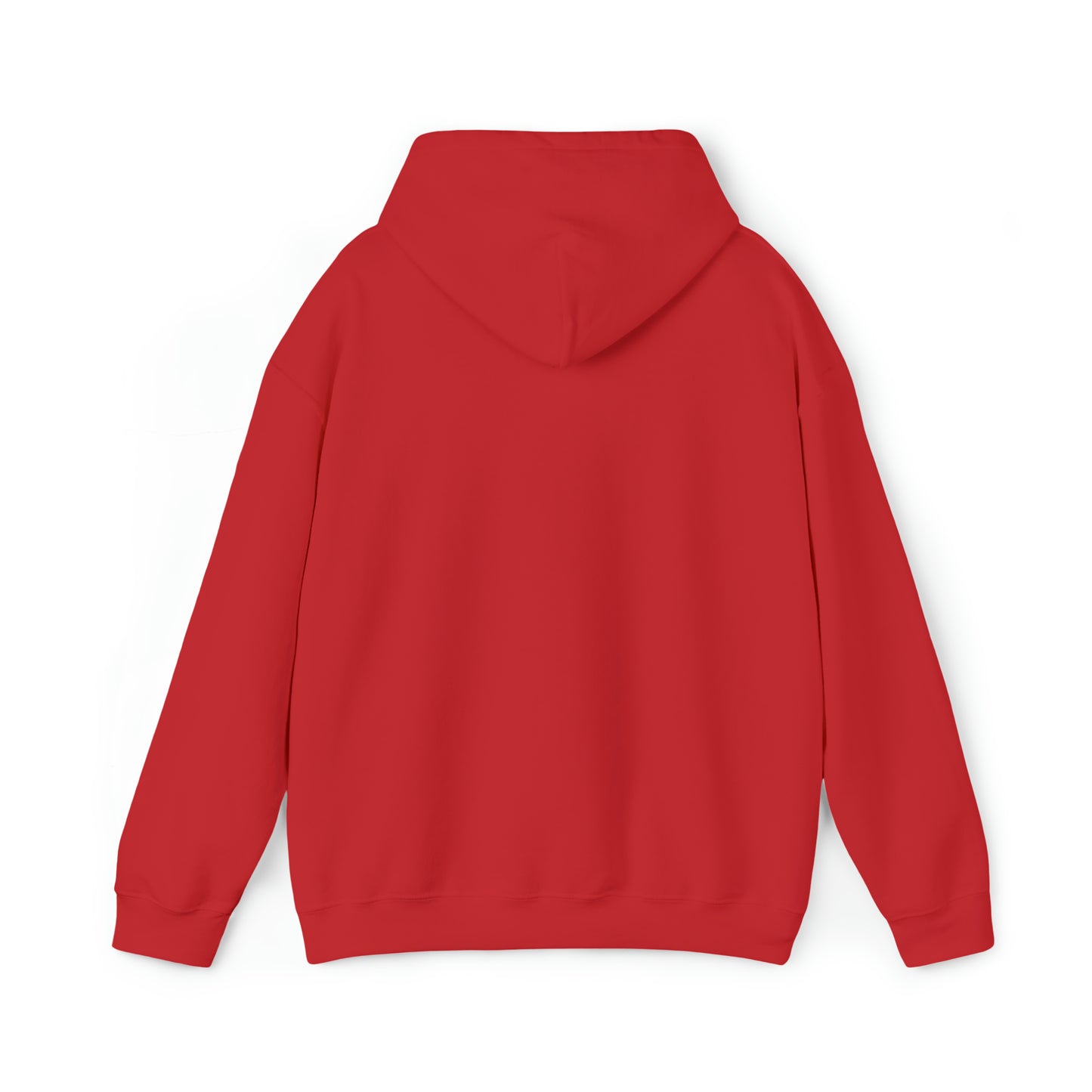 Red Heavy Blended Hooded Sweatshirt