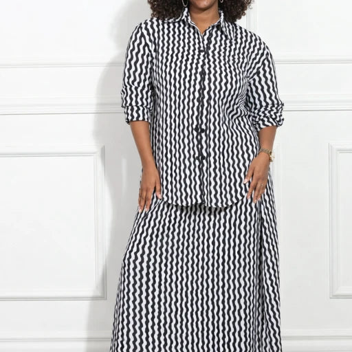 Textured Zip-Up Jacket with Contrast Sleeves