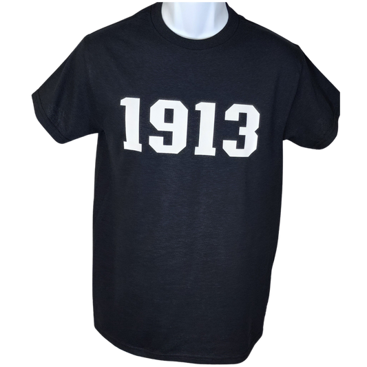 Delta Sigma Theta 1913 Black Short Sleeve T-Shirt