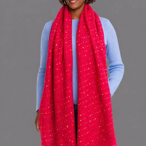 Textured Zip-Up Jacket with Contrast Sleeves