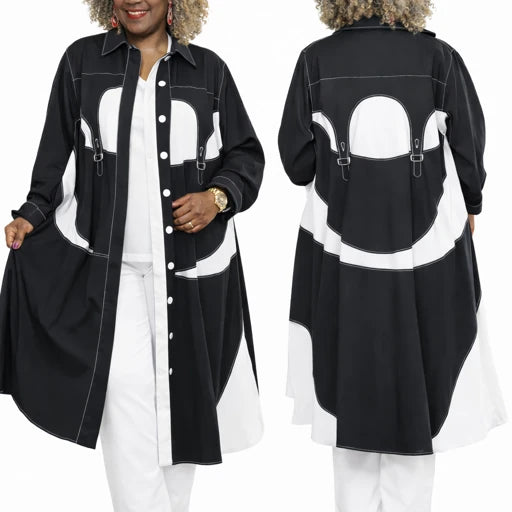 Textured Zip-Up Jacket with Contrast Sleeves