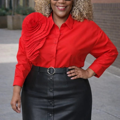 Textured Zip-Up Jacket with Contrast Sleeves