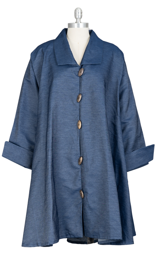 Denim Tunic Dress with pockets