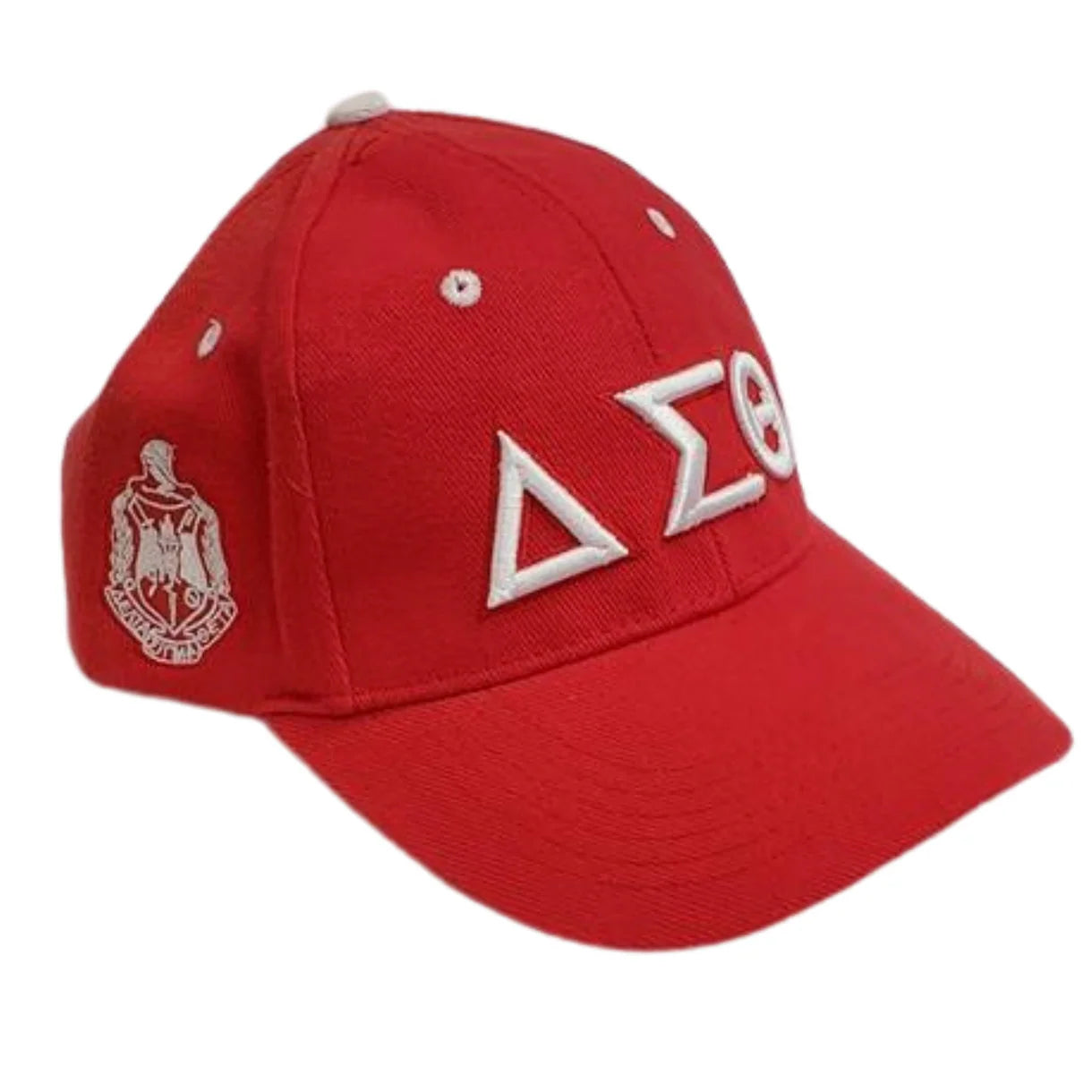 Delta Sigma Theta Crimson Embroidered Baseball Cap