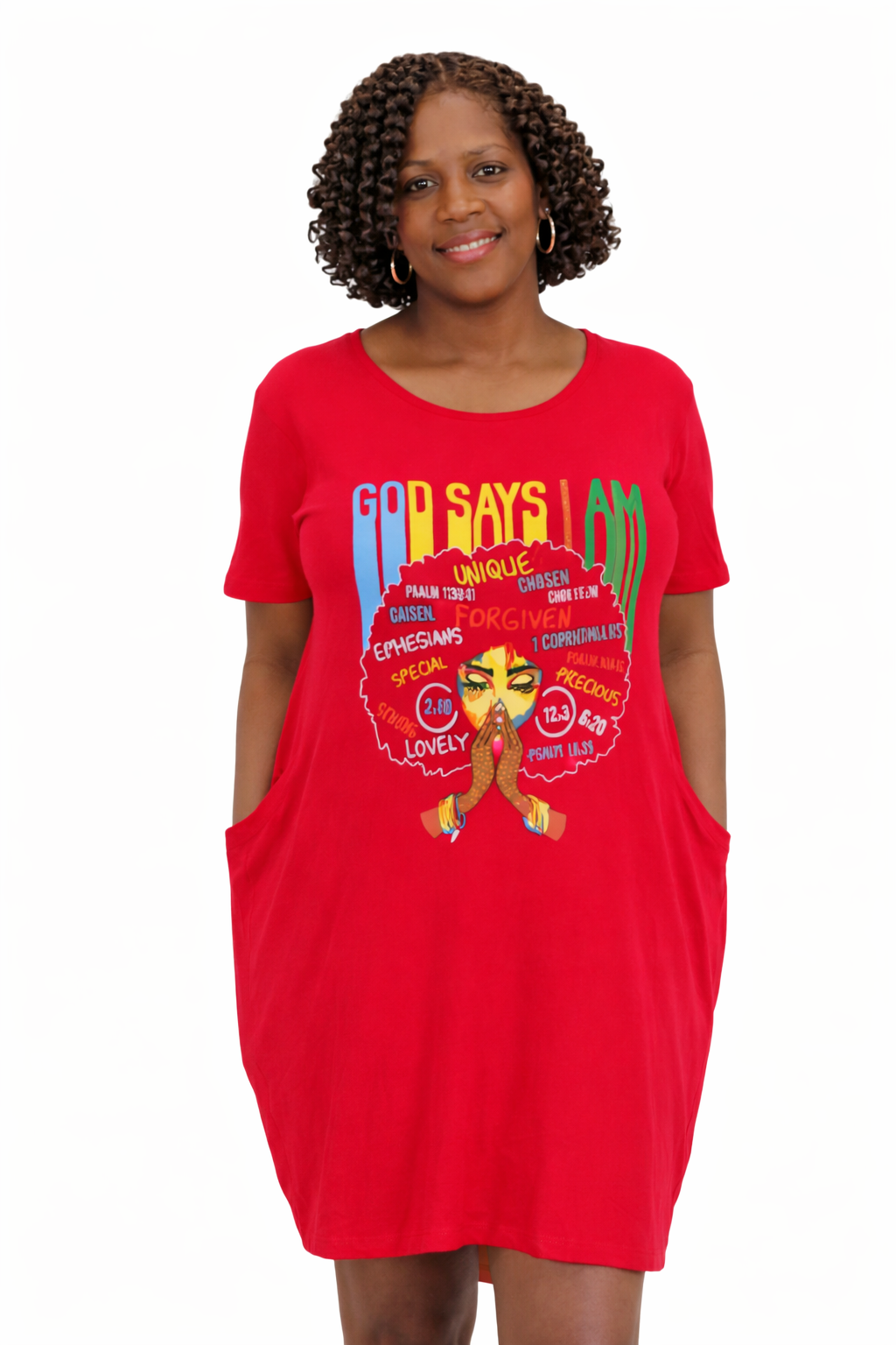 God Says I Am Pocket Dress Collection