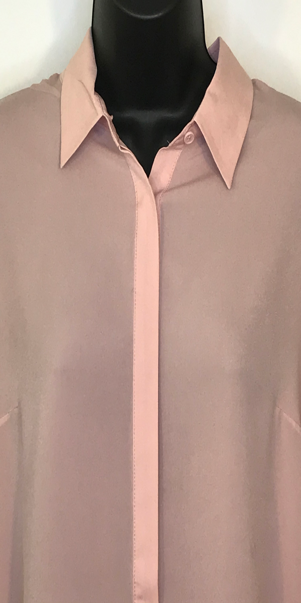 Blush Crepe Blouse