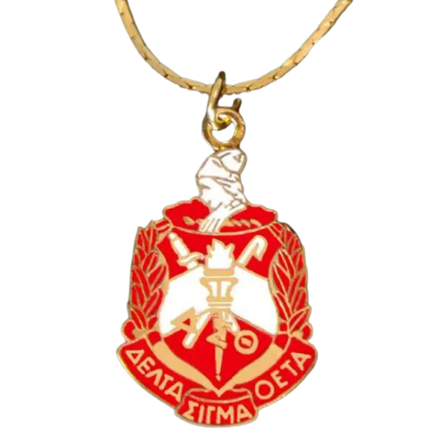 DST Shield Pendant with Chain