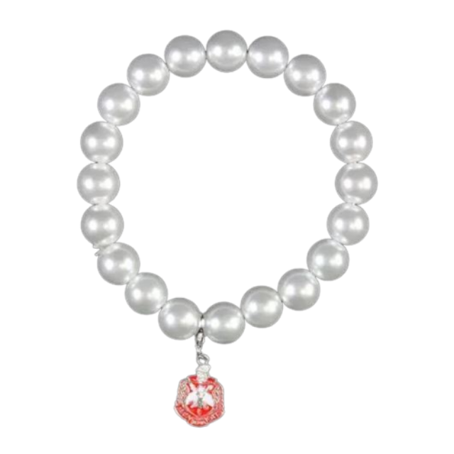 DST Pearl Bracelet w/ Shield