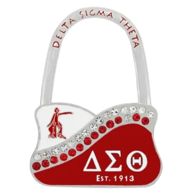 Delta Sigma Theta Purse Hanger 