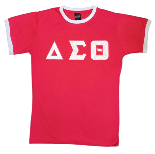 DST Red Ringer tee Shirt