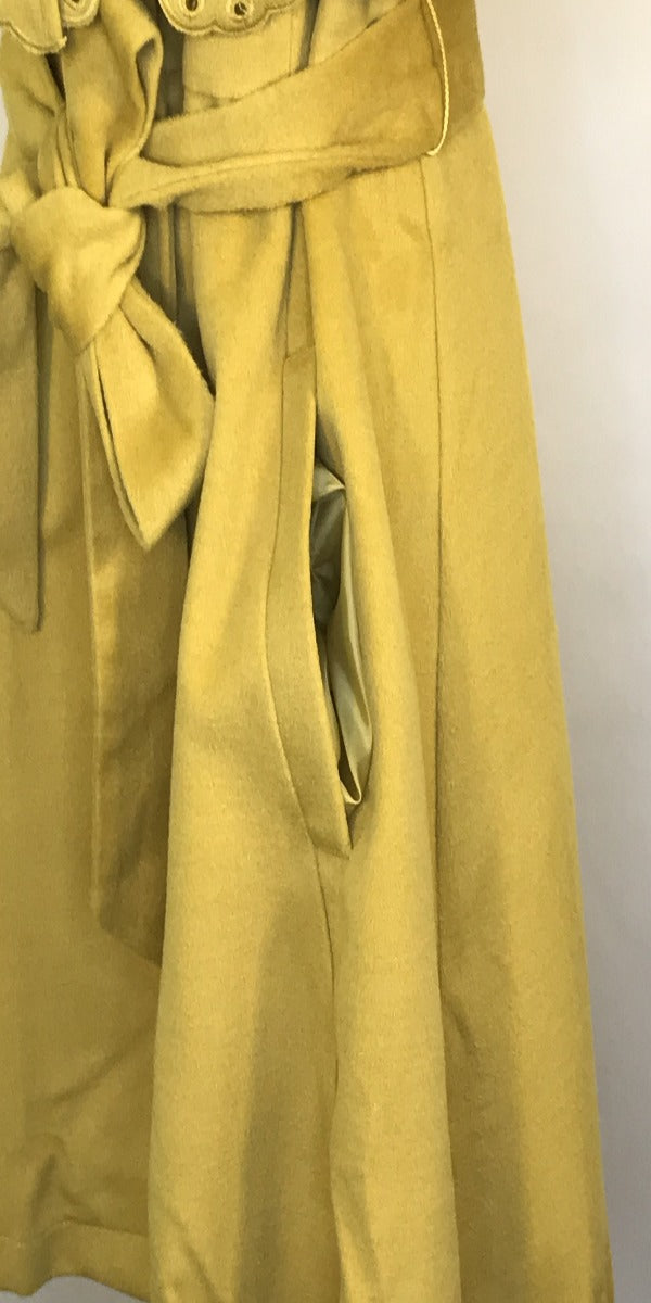 Mustard Capelet Coat/Dress