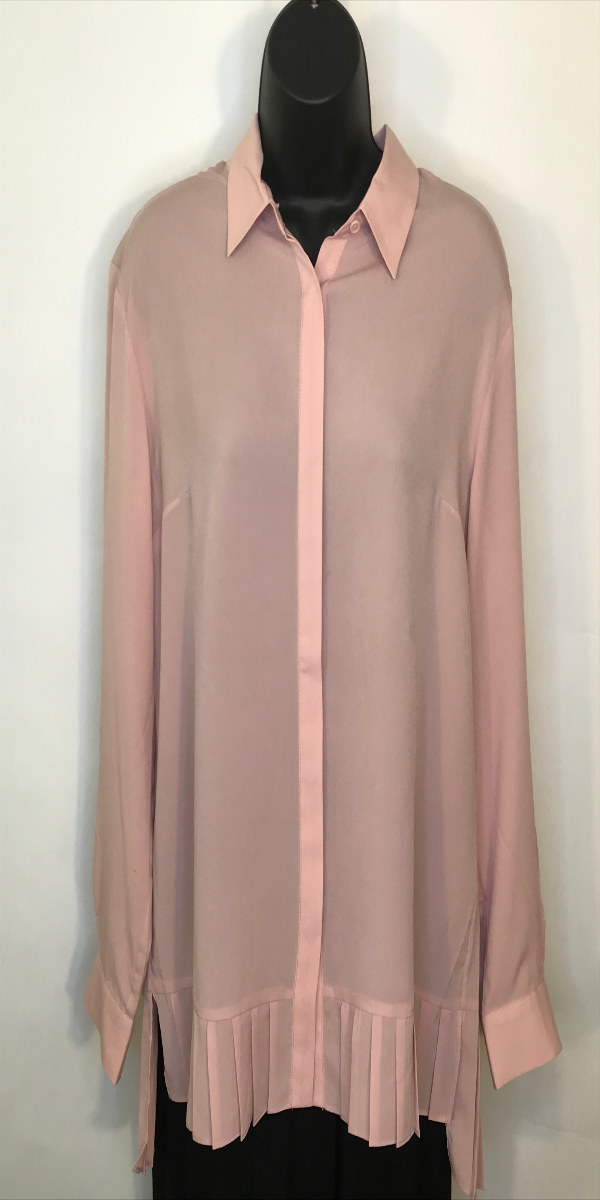 Blush Crepe Blouse