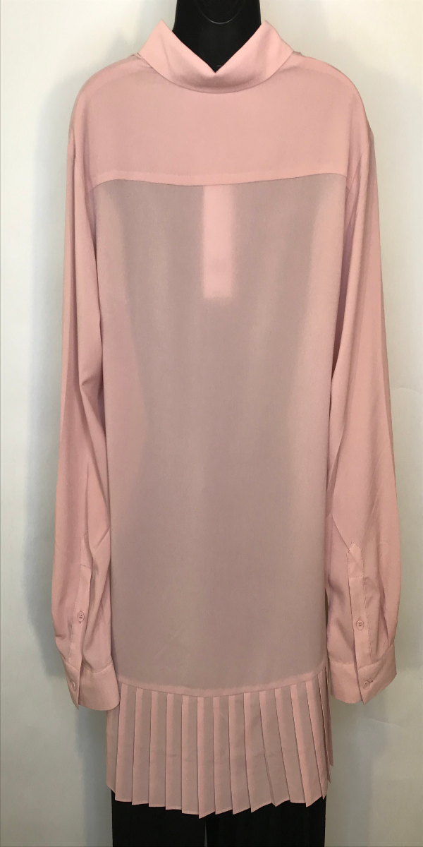 Blush Crepe Blouse